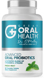 Oral Probiotics for Mouth Bad Breath Treatment for Kids Dental Care & Cavity Prevention with BLIS K12 M18 – Dr Formulated Dental Probiotics for Teeth and Gums, 30 Chewable Tablets Strawberry Vanilla