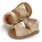 SOFMUO Baby Girls Boys Sparkly Bowknot Sandals Premium Soft Anti-Slip Rubber Sole Infant Summer Outdoor Shoes Toddler First Walkers