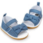 Meckior Infant Baby Girls Boys Summer Sandals Open Toe Lace Princess Dress Wedding Flats Shoes Newborn Toddler Soft Non-slip Sole First Walker Crib Shoes