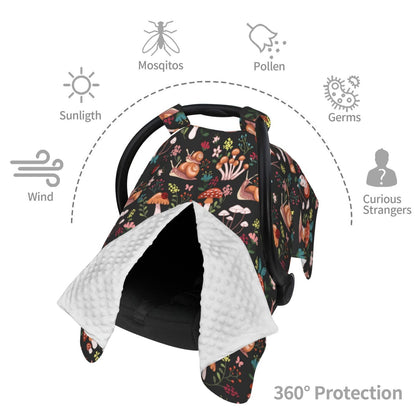 Butterfly Car Seat Cover for Baby in Winter Summer, Nursing Cover for Mom Butterfly Baby Stuff for Baby Girl Boy