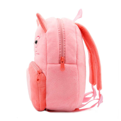 Cute Toddler Backpack Plush Animal Cartoon Mini Travel Daycare Bag for Baby Girl Boy 2-6 Years (Shark Blue)