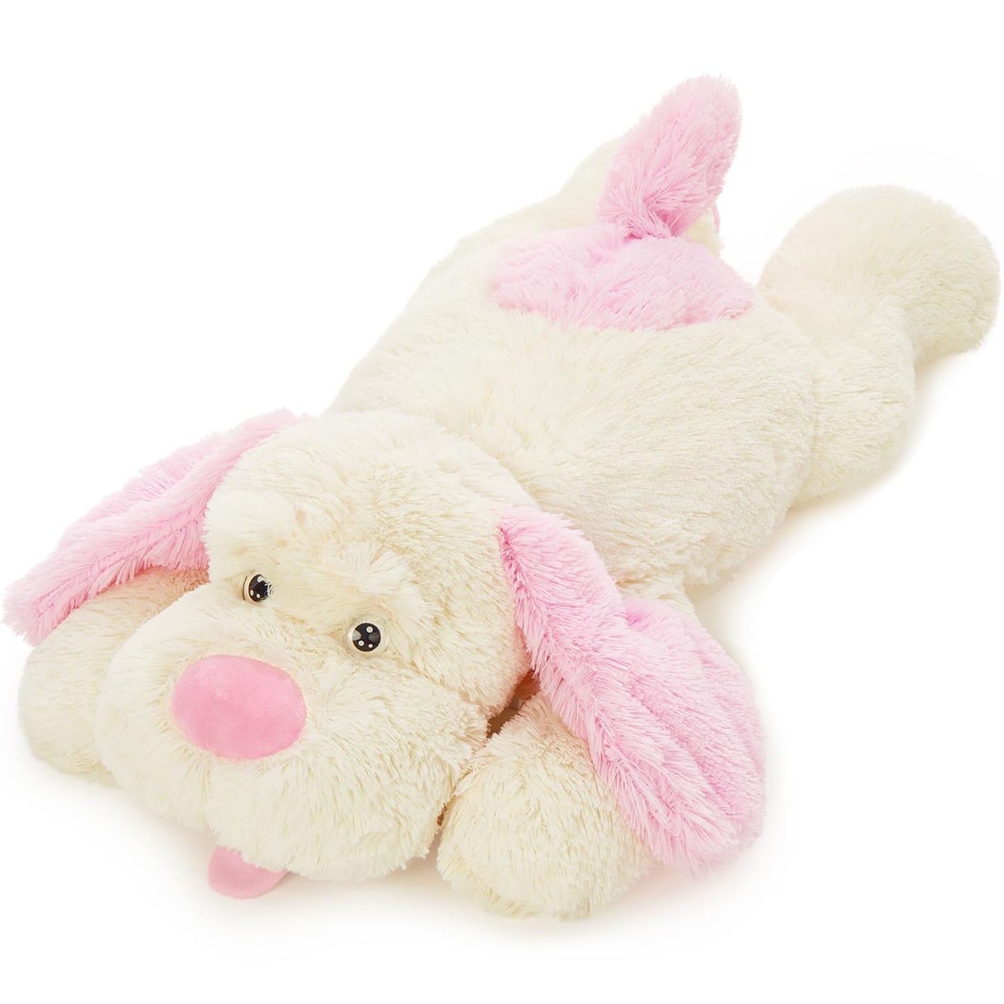 MaoGoLan 52“ Giant Stuffed Puppy Dog Animal,Ultra Soft Large Plush Soft Plush Dog Body Pillow Toy for Girls,Kids,Puppy Lover