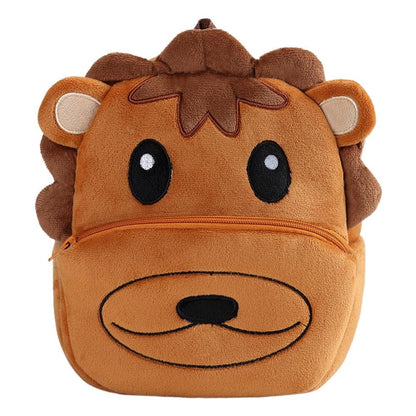 Cute Plush Toddler Backpacks Mini Brown Owl Backpack for Kids Real Littles Backpack for Boy Girl