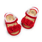 GDSDYM Infant Baby Girls Summer Sandals with Flower Bowknot Soft Sole Wedding Dress Flats Newborn First Walkers Crib Dress Shoes
