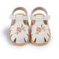 Ohwawadi Baby Boys Girls Sandals Soft Sole Summer Infant Wedding Dress Flat Shoes Beach Sandal Newborn Crib Shoes First Walkers