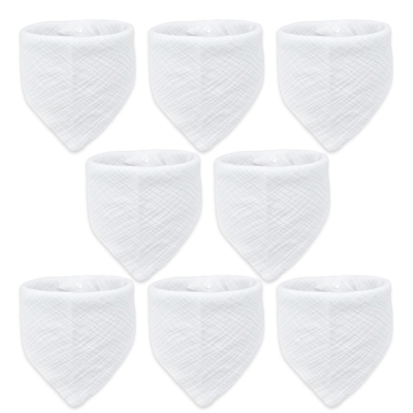 Baby Bibs Muslin Drool Teething Drooling Bibs for Baby Girl Boy Muslin Cotton