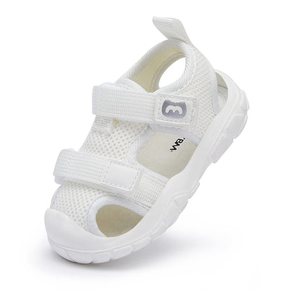 BMCiTYBM Baby Boy Girl Closed Toe Summer Sandals Lightweight Shoes Infant Non-Slip First Walking Sneakers 6 9 12 18 24 Months
