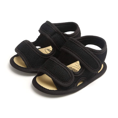 HsdsBebe Infant Baby Boys Girls Summer Beach Sandals Breathable Athletic Anti-slip Soft Sole Newborn First Walker Crib Shoes