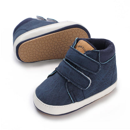 E-FAK Baby Shoes Boys Girls Infant Sneakers Non-Slip Rubber Sole Toddler Crib First Walker Shoes