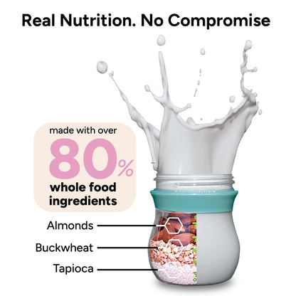 ELSE NUTRITION Toddler Formula 12-36 Months w/Omega 3&6 for Brain Development - Lactose Free, Dairy Free Nutrition Drink - Plant Based Protein Powder w/ 20+ Vitamins (22oz, 1-Pack)