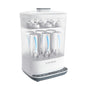 Baby Bottle Sterilizer | Esterilizador de Biberones, 6-in-1 HAUTURE Bottle Sterilizer and Dryer, Electric Steam Bottle Sanitizer for Baby Stuffs, Baby Bottles & Breast Pump Accessories