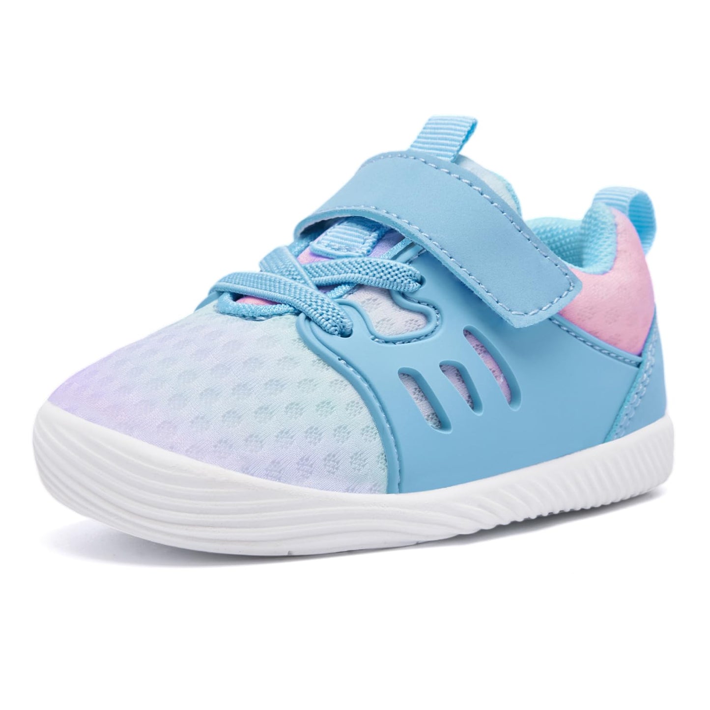 MORENDL Toddler Sneakers Baby Boys & Girls Barefoot Shoes Lightweight Breathable Walking Running Tennis Athletic Sport Shoes