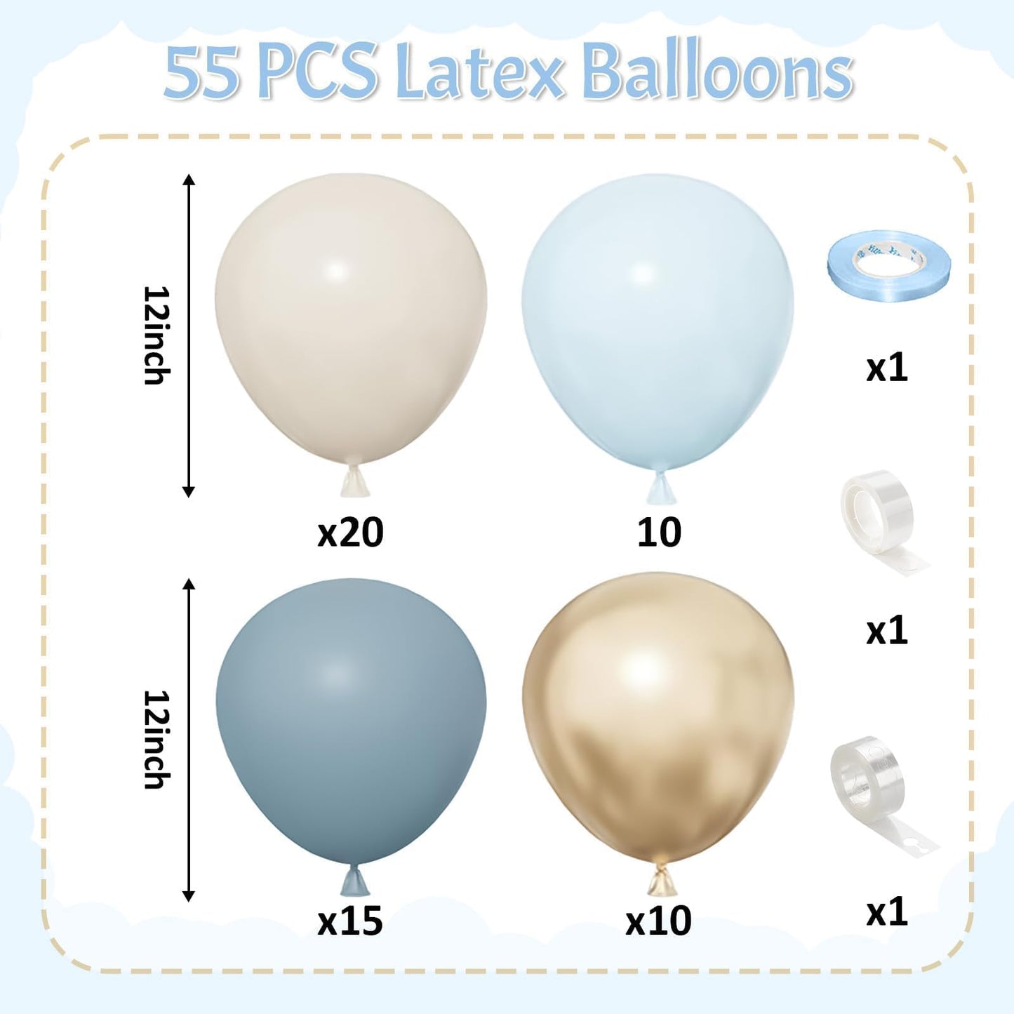 Neutral Balloons Arch Kit, Pink Beige Boho Balloons Garland with Double Stuffed Sand White Balloon for Baby Shower Birthday Wedding Bridal Shower Party Decorations
