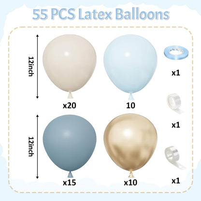 Neutral Balloons Arch Kit, Pink Beige Boho Balloons Garland with Double Stuffed Sand White Balloon for Baby Shower Birthday Wedding Bridal Shower Party Decorations