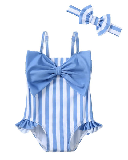 Mioglrie Toddler Baby Girl Swimsuit Infant Bathing Suits Summer Beach Swim Suit Newborn One Piece Swimwear for Girls