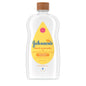 Johnson's Baby Oil, Mineral Oil Enriched with Shea & Cocoa Butter to Prevent Moisture Loss, Hypoallergenic, 20 fl. oz