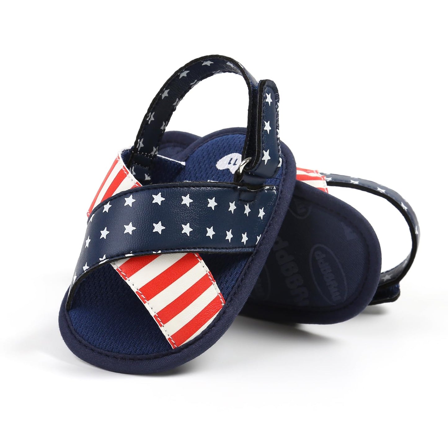GDSDYM Infant Baby Girls Summer Sandals with Flower Bowknot Soft Sole Wedding Dress Flats Newborn First Walkers Crib Dress Shoes