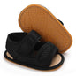 Sawimlgy Baby Girls Boys Sandals Summer Flowers Shoe Rubber Sole PU Leather Mesh Infant Toddler First Walkers Princess Dress Outdoor Shoes