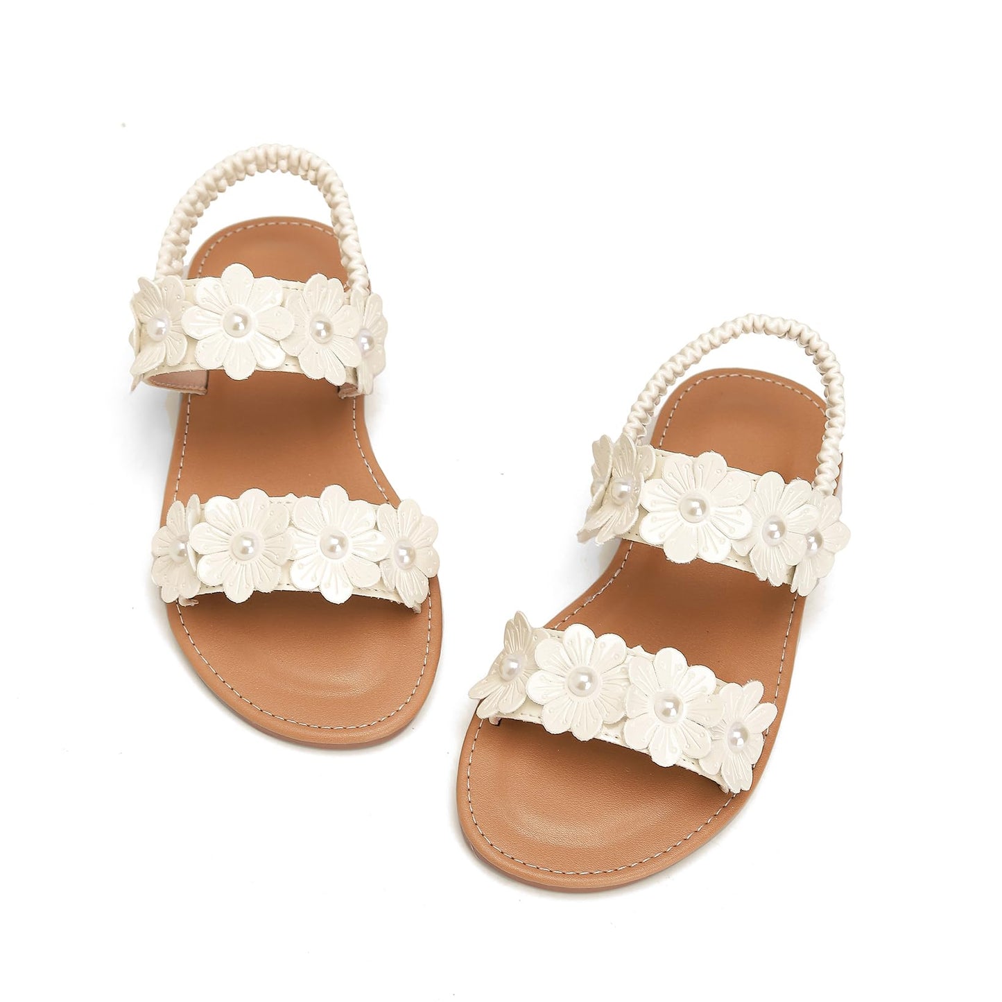 Toddler Girls Sandals Summer Flats Dress Shoes for Baby Little Kids Girl