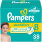 Pampers Baby Diapers - Swaddlers - Size 1, 198 Count, Ultra Absorbent Disposable Infant Diaper
