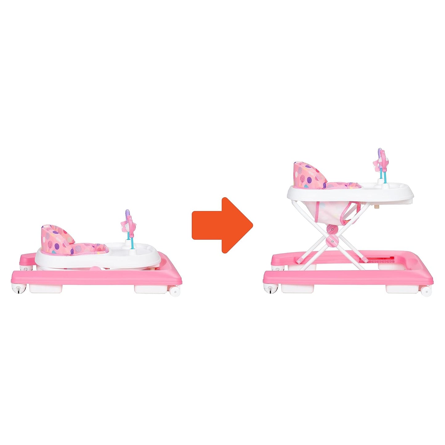 Smart Steps® Trend Activity Walker, Orbits Rose