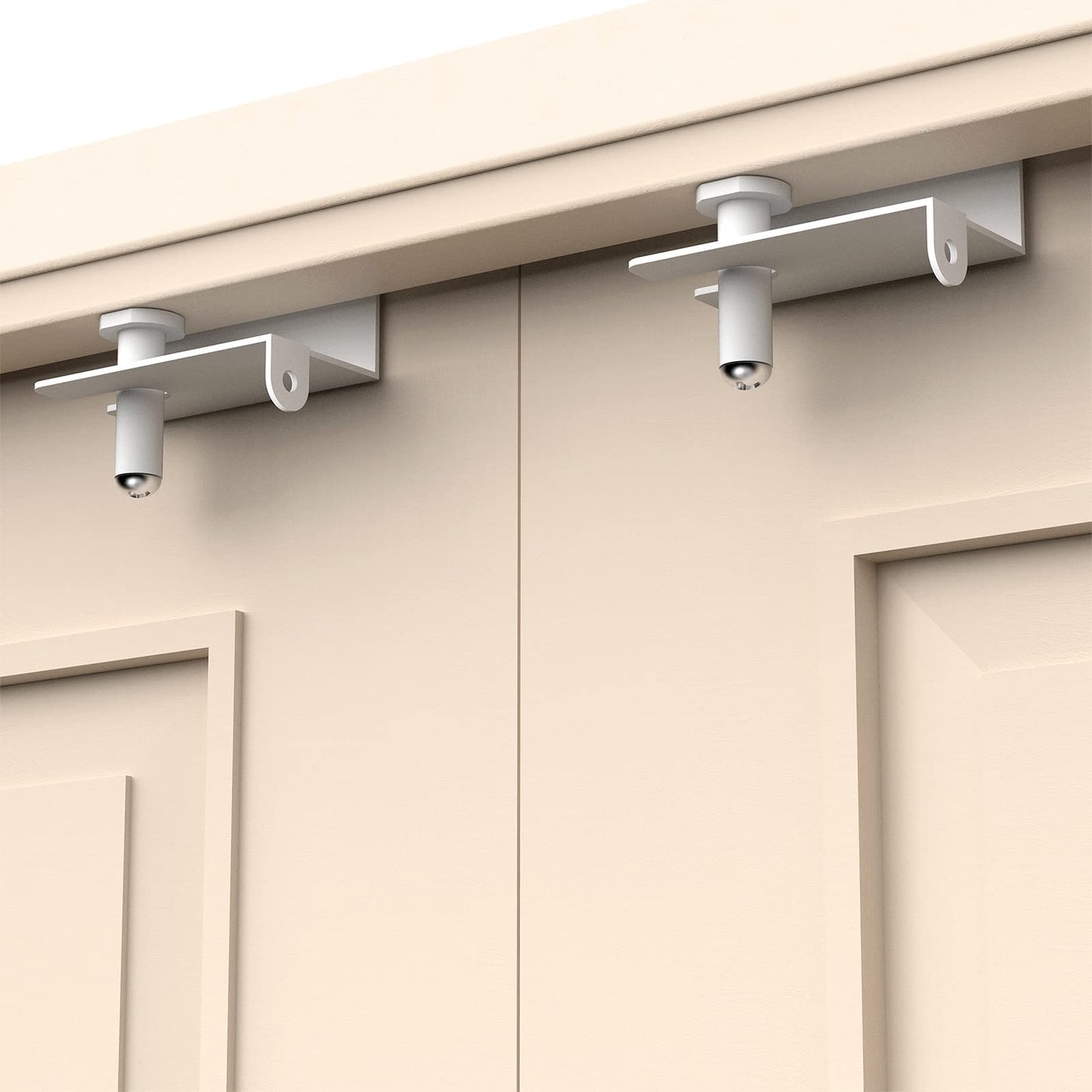 Child Proof Door Top Lock - BILLROAD Top Door Lock for Kids Safety Made of Sturdy Metal | Adjustable Lock Child Safety Top Lock for 0.8-2 inch Thick Interior Doors