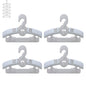 Baby Nursery Closet Hangers, Ultra Thin Non-Slip and Extendable Laundry Infant Pant Hanger for Newborn Clothes - 20pcs11-14" Pink Adjustable Children Coat Hanger for Girl Boy Toddler Kids Child