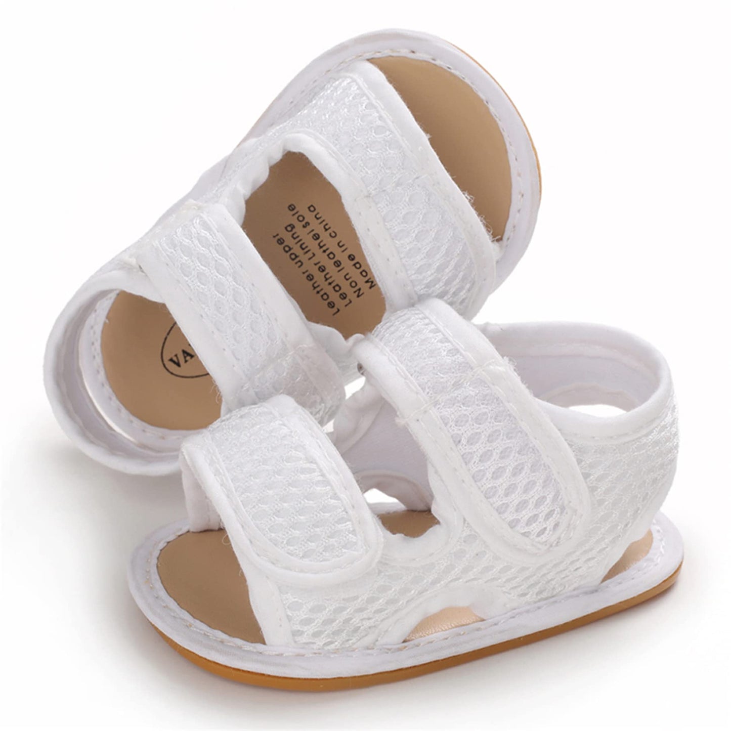 SOFMUO Baby Girls Boys Sparkly Bowknot Sandals Premium Soft Anti-Slip Rubber Sole Infant Summer Outdoor Shoes Toddler First Walkers