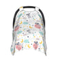 Butterfly Car Seat Cover for Baby in Winter Summer, Nursing Cover for Mom Butterfly Baby Stuff for Baby Girl Boy