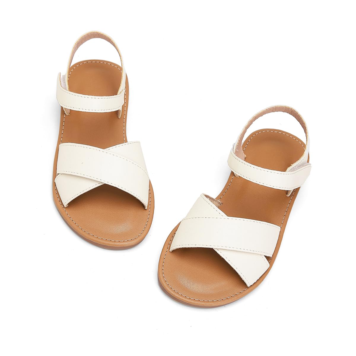 Toddler Girls Sandals Summer Flats Dress Shoes for Baby Little Kids Girl