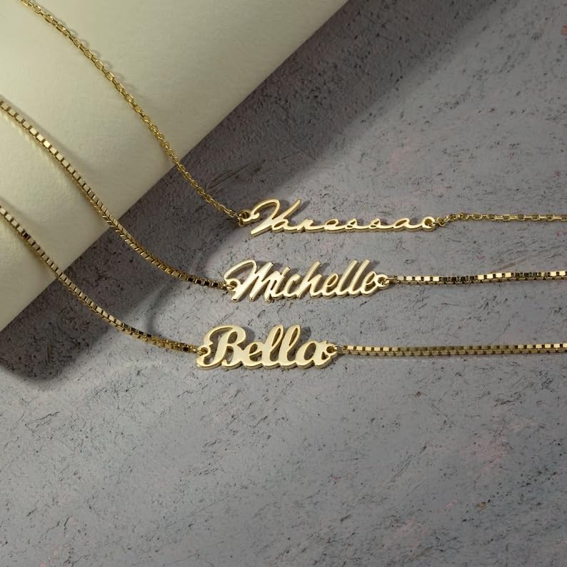 Custom Bracelet with Name 18K Gold Plated Personalized Name Ankle Bracelet Adjustable, Customized Beach Jewelry Gifts for Women Girlfriend