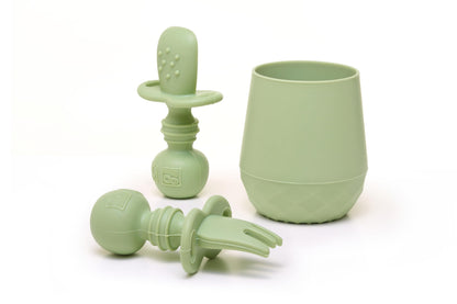 Tooshka® | Set of Four Tiny Cups | Baby-Led Weaning Essentials for Toddlers 6+ Months of Age | BPA, Lead, & Phthalate Free