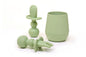 Tooshka® | Set of Four Tiny Cups | Baby-Led Weaning Essentials for Toddlers 6+ Months of Age | BPA, Lead, & Phthalate Free