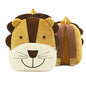 Ladyzone Toddler Backpack Zoo Animals Backpacks Cute Plush Bag Cartoon 10" Preschool Book Bag For 2+ Years Girls Boys