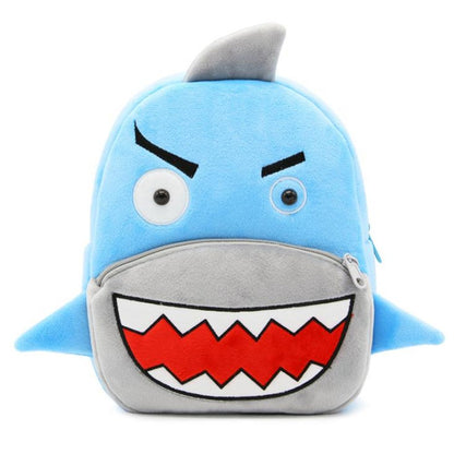 NICE CHOICE Cute Toddler Backpack Toddler Bag Plush Animal Cartoon Mini Travel Bag for Baby Girl Boy 2-6 Years(Grey Elephant)