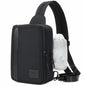 MYHOZEE Sling Bag Crossbody Backpack Purse - 2 in 1 Nylon Cross Body Bag Diaper with Wipes Pouch, Water Bottle Pocket