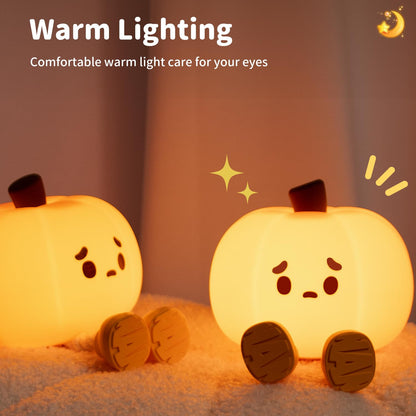 Led Cute Dog Night Light, Dimmable Nursery Puppy Kawaii Lamps, Super Squishy Silicone USB Rechargeable Touch Control Night Lamp for Kids Adults, Used for Camping Party Room Decor (Dog)