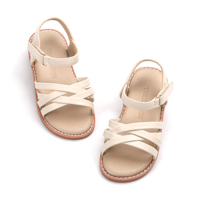 THEE BRON Toddler Girl Dress Sandals Sandalias para Nias