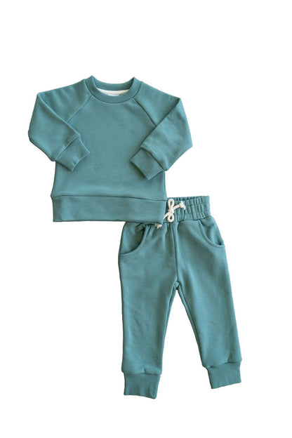 Fall Outfits for Kids and Toddler | Long Sleeve Top and Long Pants Set Baby Sweatsuits