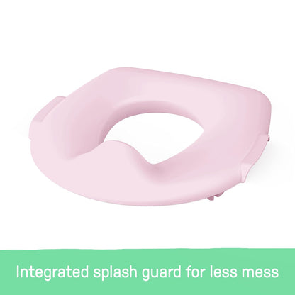 Summer Infant by Ingenuity My Size Potty Pro in Pink, Toddler Potty Training Toilet, Lifelike Flushing Sound, for Ages 18 Months+, Up to 50 Pounds