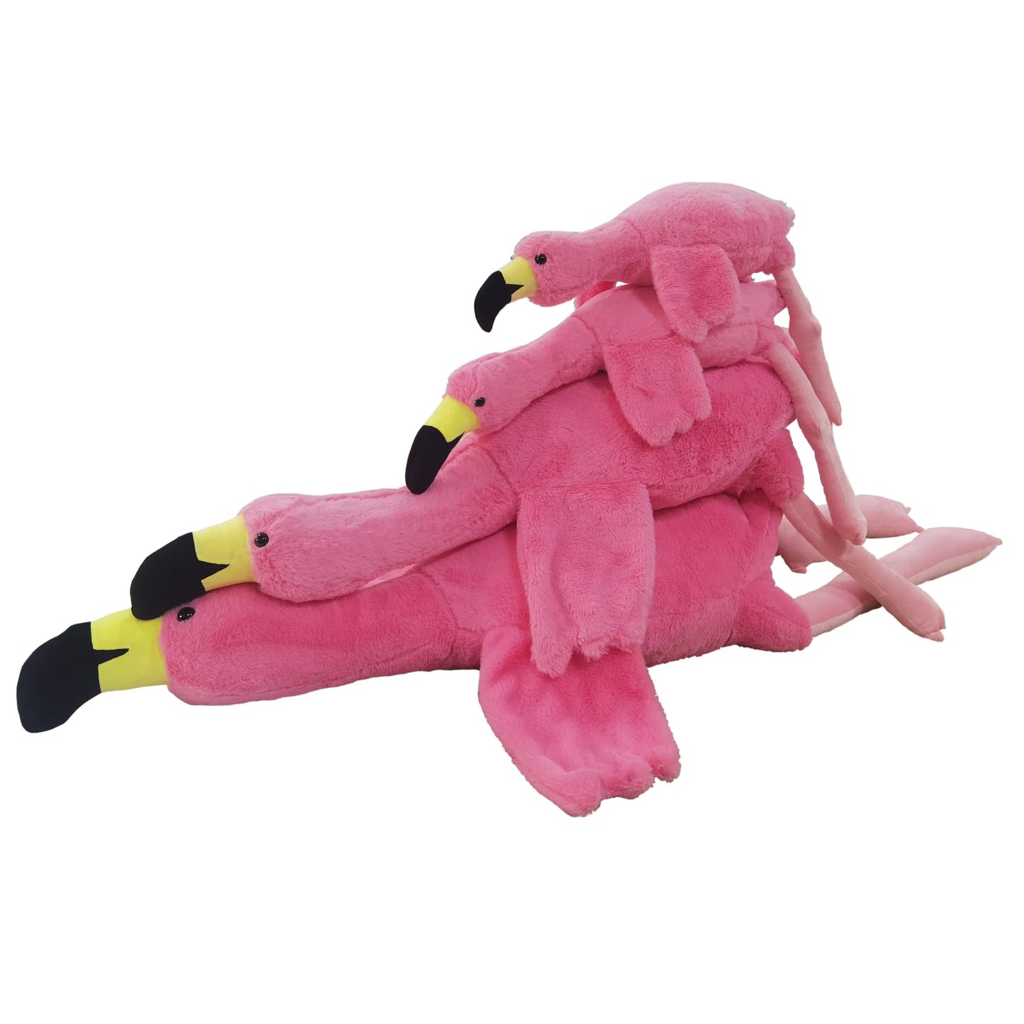 62" Flamingo Stuffed Animal Plush Pillow Giant Stuffed Animal Plush Doll Pink Flamingo Plush Toys for Kids Birthday Christmas Decoration Gifts（Pink）