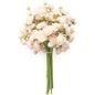 Floroom Ranunculus Artificial Flowers 18 Pcs Blush Faux Silk Mini Ranunculus Bulk Fake Wedding Filler Flowers for DIY Pink Bouquets, Centerpieces, Bridal Shower Decorations & Arrangements