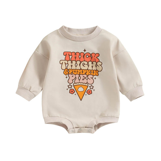 Easter Newborn Baby Girl Clothes Fuzzy Bunny Embroidery Romper Sweatshirt Bubble Jumpsuit Toddler Baby Girl Outfit