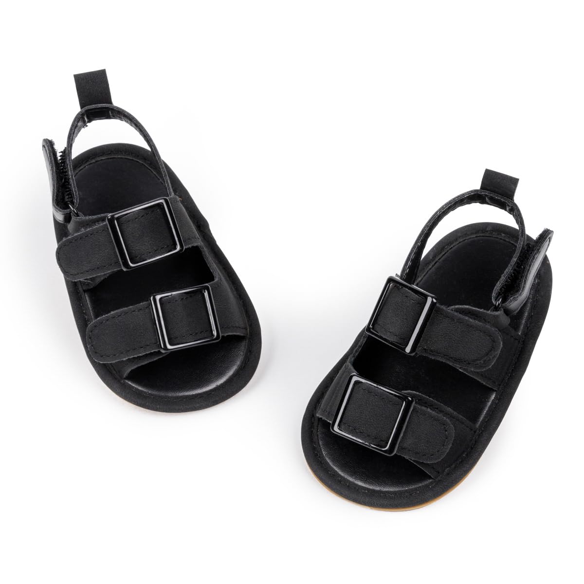 HsdsBebe Infant Baby Boys Girls Summer Beach Sandals Breathable Athletic Anti-slip Soft Sole Newborn First Walker Crib Shoes