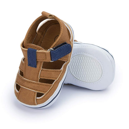 HsdsBebe Infant Baby Boys Girls Summer Beach Sandals Breathable Athletic Anti-slip Soft Sole Newborn First Walker Crib Shoes