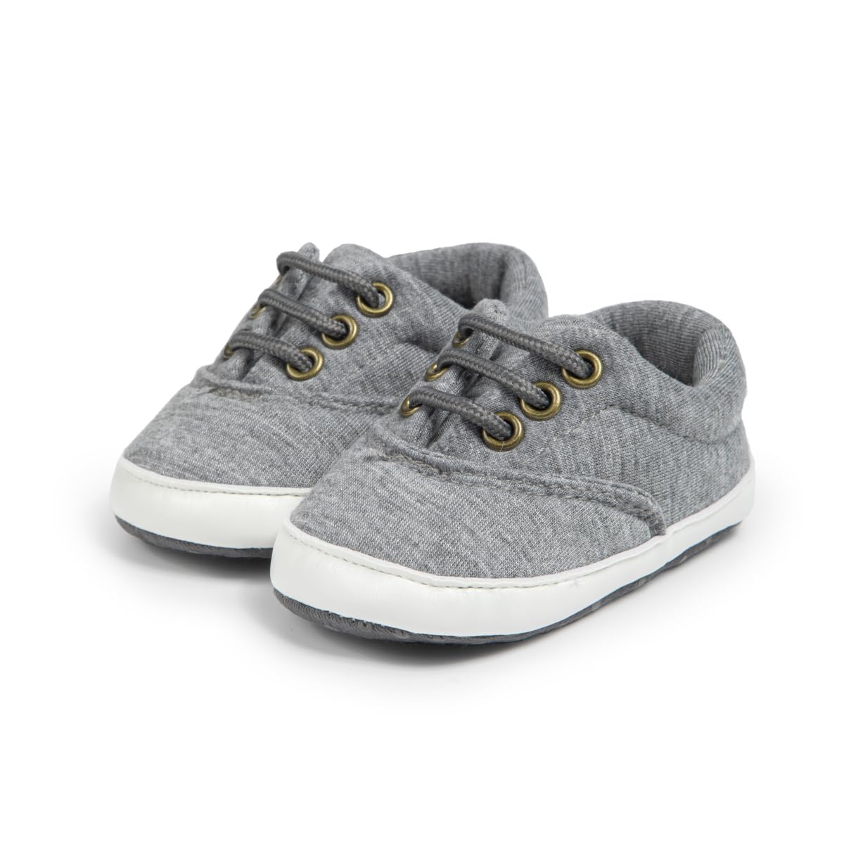 Morbido Infant Baby Boys Girls Canvas Sneaker Toddler Slip On Anti Skid Newborn First Walkers Candy Shoes for 0-18 Months