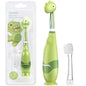 Papablic Toddler Sonic Electric Kids Toothbrush for Ages 1-3 Years, Baby Electric Toothbrush with Cute Penguin Cover and Smart LED Timer, 2 Brush Heads (Pippin)
