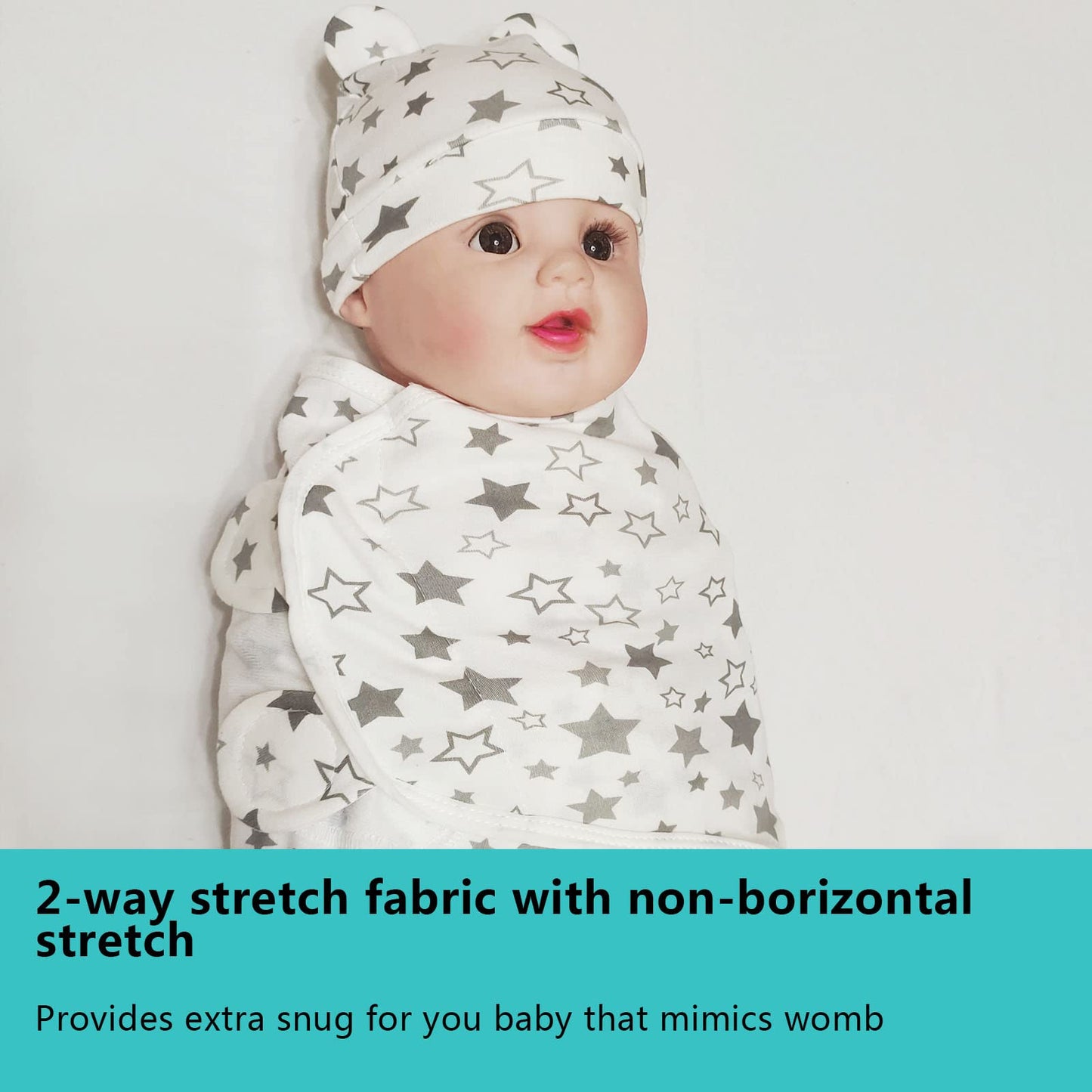 3-Pack Organic Baby Swaddle Sleep Sacks - Newborn Swaddle Sack - Baby Sleep Sack - Baby Swaddle Blanket Wrap…