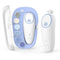 Momcozy Baby Nail File Electric, Gentle Baby Nail Trimmer Electric Rechargeable, Baby Nail Clipper Electric, 7 Grinding Head Replacement Pads