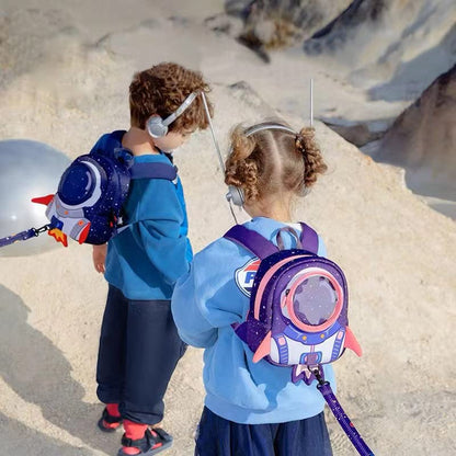yisibo Rocket Toddler Backpack with Leash,3-6 Years Anti-lost Kids Backpack,Children Backpack for boys girls